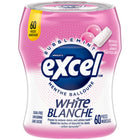 Excel – Gomme à mâcher blanchissante sans sucre Bubblemint, 1 bouteille de 60 morceaux-Gomme à mâcher sans sucre Bubblemint blanchissante
