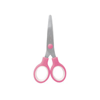 Hilroy - Ciseaux scolaires extra confort - bout rond - rose - 5 po-Haute qualité : Fabriqué en acier inoxydable premium et durable, ces lames assurent une action de coupe douce et sécurisée, rendant chaque coupure sans effort et précise