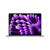 Apple - Portatif MacBook Air 15,3 po, M3, SSD 256 Go, Mémoire unifiée 16 Go, Gris Sidéral, Anglais-Fin, puissant, M3rveilleux: Ultraportable et rapide comme tout, le MacBook Air à puce M3 livre des performances de taille pour jouer et travailler.