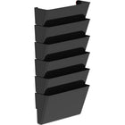 Storex - Classeurs muraux incassables Lettre - Noir-Taille lettre