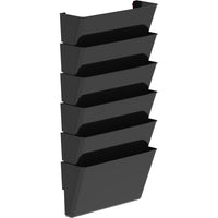 Storex - Classeurs muraux incassables Lettre - Noir-Taille lettre
