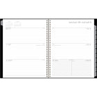 Mead - Agenda scolaire hebdomadaire/mensuel coeurs colourés 2025-2026 - 11 po H x 8 1/2 po l - multicoloure - bilingue-Format des pages : 11 po H x 8 1/2 po l