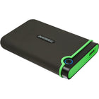 Transcend - Disque dur portable USB 3.1 Storejet 25M3 - 2 To - Vert militaire-Vitesses de transfert ultra-rapides