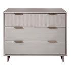 Manhattan Comfort - Granville commode moderne 37,8" - gris clair-Moderne-contemporain avec une touche de glamour - commode pour chambre