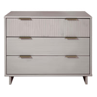 Manhattan Comfort - Granville commode moderne 37,8" - gris clair-Moderne-contemporain avec une touche de glamour - commode pour chambre