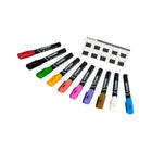 Crayola - Marqueurs à l'acrylique à pointe ogive - paquet de 10-Parfait pour le coloriage pour adultes et l'évasion créative : détendez-vous et ressourcez-vous grâce à l'expression créative et colorée, une expérience de coloriage de qualité pour les préadolescents, les adolescents et les adultes