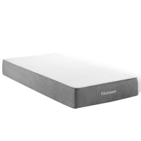 Modway - Flexhaven 10 po Matelas à mémoire simple-Matelas de décharge de pression de 10 pouces