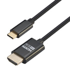 Staples - Tech Câble USB-C vers HDMI 2.0 - 6 pi-Contacts plaqués or : équipé de contacts plaqués or pour une clarté du signal améliorée et une durabilité accrue