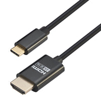 Staples - Tech Câble USB-C vers HDMI 2.0 - 6 pi-Contacts plaqués or : équipé de contacts plaqués or pour une clarté du signal améliorée et une durabilité accrue