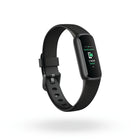 Fitbit - Luxe Bracelet d’activité forme et bien-être - Noir/Acier inoxydable graphite-Soyez en phase avec votre corps grâce à des données santé comme le rythme respiratoire, la variabilité de la fréquence cardiaque et bien plus