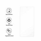 Blu Element - Protecteur d’écran GreenGlass pour Samsung Galaxy S25 Ultra-Compatible avec la reconnaissance d’empreintes digitales