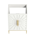 Modway - Awaken 24" Armoire à coiffeuse de salle de bain - Blanc-Assemblée requise