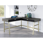Bureau Whalen Timbercrest Collection L-Fini gris cendré Harbour