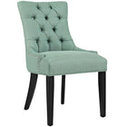 Modway - Regent Tissu Fauteuil d’appoint de salle à manger Ensemble de 2 - Laguna-Rembourrage en mousse dense pour le confort