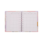 The Happy Planner - Planificateur personnalisable Stacked Geos 2025-2026 12-mois-Le système de reliure par disque vous permet d’ajouter/retirer des pages et de les personnaliser avec des accessoires encliquetables