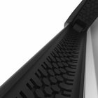 ITSKINS - Coque Givrée Hybrid_R Compatible avec Accessoires Magnétiques pour Samsung Galaxy S24 - Noir-Défense antimicrobienne contre les germes