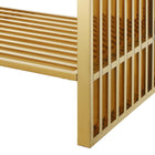Modway - Gridiron 36" Vanette de salle de bain - Or blanc-8