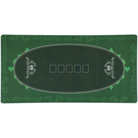 Soozier - Tapis de poker, 47 po L x 24 po l-Tapis professionnel de 47,2 po L x 23,6 po l (120 x 60 cm) pour 6 joueurs 