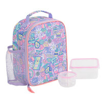 Jump - Boîte à lunch bento lunch pack - violet-Contenants pour collations de 100 ml et 540 ml inclus