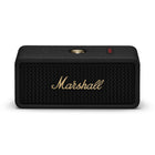 Marshall - Emberton III Enceinte Bluetooth portable et étanche - Noir et Laiton-L’Emberton III délivre le son signature de Marshall avec le Dynamic Loudness, une fonction qui ajuste l’équilibre tonal pour un son pur quel que soit le volume