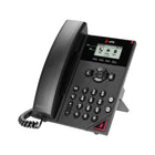HP - Téléphone IP filaire à montage mural Poly VVX 150 à 2 lignes-Un son cristallin avec Poly HD Voice et Poly Acoustic Clarity