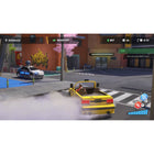 Taxi Chaos 2 pour Nintendo Switch 2-Les habiletés changent votre façon de jouer. Travaille avec Cleo pour débloquer des habiletés de combat et d’utilité. Des capacités de combat comme Sonic Blast et Tesla Shock. Des habiletés utilitaires comme Turbo Boost, Hacking Key et Aqua Wheels. Utilisez-les pour atteindre des raccourcis, contrer les TaxiBots et survivre à des quarts plus difficiles.