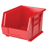 Kleton - Bac à empiler & suspendre - 8-1/4 po l x 7 po h x 10-3/4 po p - Rouge-Conçus pour être suspendus à des porte–bacs, à des panneaux, à des rails et à des chariots