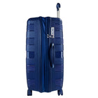 TRAVLR - Valise grande rigide légère de 28 po -Bleu Marine -Système d'expansion à fermeture éclair pour 20 % d'espace de rangement en plus