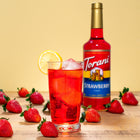 Torani - Sirop fraise -750 mL - paquet de 4-Chaque bouteille est de 750 mL (environ 25 portions)