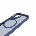 Blu Element - Coque Chromatic Kick Compatible MagSafe Galaxy S25 - Bleu Marine-Résistant aux impacts