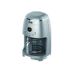 Salton - cafetière numérique de 12 tasses NuRetro - argent métallisé-Réglage d’intensité pour choisir un café plus doux ou plus corsé.