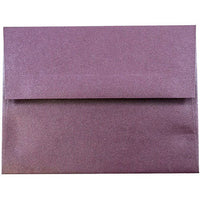 JAM Paper Enveloppes d'invitation métallisées A2 - 4,375 x 5,75 po - Stardream Ruby Purple - paquet de 25-Couleur:Quartz