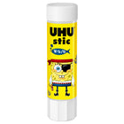 UHU - Bâtons de colle Bob l’éponge - 8,2 g - paquet de 5 - Assortie-8