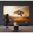 Dangbei - Projecteur Dangbei MarsPro 2 4K GoogleTV, 2 450 lumens ISO, projecteur home cinéma sous licence officielle Netflix-Éliminez le besoin de réglages manuels de la mise au point grâce à la fonction de mise au point automatique