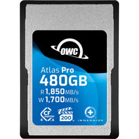 OWC - Carte mémoire Atlas Pro CFexpress 4.0 Type A 480 Go-Capacité de stockage de 480 Go