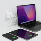 LBT - Chargeur triple port LBT GaN 2xUSB-C et 1xUSB-A 100 W PD avec câble USB-C vers C de 2,1 m-5