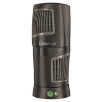 Lasko - Ventilateur de table à colonne Twist Top-Déplacer l'air dans deux directions stationnaires à la fois