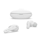Belkin - SoundForm Nano​ Écouteurs sans fil pour enfants - Blanc-La résistance à l'eau IPX5 protège les écouteurs lorsque les enfants s'éclaboussent dans les flaques d'eau, se précipitent sous une pluie légère et jouent sans soucis.