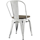 Modway - Promenade Bambou Fauteuil d’appoint - Blanc-Un certain assemblage requis
