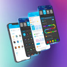 Govee - Cordon lumineux néon RGBIC Wi-Fi de 2 m-Visualisez votre musique : embellissez vos soirées, vos moments de détente ou vos séances d'écoute grâce à des bandes lumineuses LED néon et profitez de moments inoubliables grâce au micro intégré qui détecte la musique et les sons des jeux vidéo et adapte les effets lumineux en temps réel