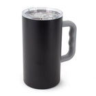 General Supply Goods + Co - Tasse à café avec poignée 600 ml - Noir-Isolé sous vide