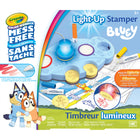 Crayola - Timbreur lumineux Bluey-Créativité sans tache : la peinture color wonder n'apparaît que sur le papier spécial color wonder, pour garder la peau, les vêtements et les meubles propres
