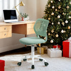 Chaise de Bureau pour Adolescent Homy Casa – Turquoise-Mi-dos