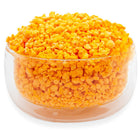 Mini Melts - Crème glacée Orange - 80 mL-Préemballé avec couvercle en papier d'aluminium aluminium et cuillère à l'intérieur