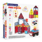 Magna-Tiles - Ensemble de construction magnétique Sécurité incendie 27 pièces-Fabriqué dans un but précis: Les ensembles MAGNA-TILES sont aimés des constructeurs âgés de 3 à 99 ans et conçus pour que les enfants puissent en profiter, sans instructions ni aide d’un adulte. Nous prônons le jeu constructif, c'est-à-dire : amusant et motivant, basé sur l’expérience, dirigé par l’enfant et axé sur le développement