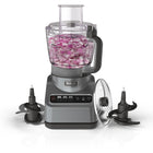 Ninja - Robot culinaire professionnel 850 W avec Auto-iQ - Gris-La capacité de 9 tasses est idéale pour les familles nombreuses et les invités divertissants