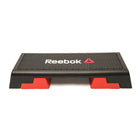 Reebok - Step L'Original - Rouge-Trois réglages de hauteur rapides et faciles par « clic et verrouillage » : 15, 20, 25 cm / 5,9", 7,9", 9,8"