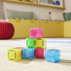 MAGNA-TILES -L’original ensemble de construction magnétique Cube Pack de 9 pièces-Ce qui le rend unique: L’ensemble de cubes microMAGS MAGNA-TILES comprend 8 aimants par cube, offrant des connexions solides, un empilage sans frustration et de nouvelles possibilités de construction passionnantes qui vont au-delà des blocs traditionnels 