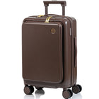 Champs - Valise cabine Onyx – Marron-Effortless movement. Durable 360° dual spinner wheels for a smooth ride on any surface