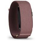 Garmin - CIRQA Smart Band, Mauve S-M-Conception confortable sans écran: Suivez les principales données de santé et de forme physique avec ce traqueur discret et sans écran. Profitez d’un port toute la journée grâce à un bracelet en tissu pour un confort maximal